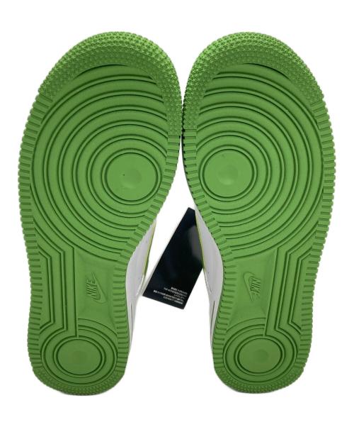 NIKE（ナイキ）NIKE (ナイキ) AIR FORCE 1 '07 ホワイト×グリーン サイズ:24.5㎝の古着・服飾アイテム