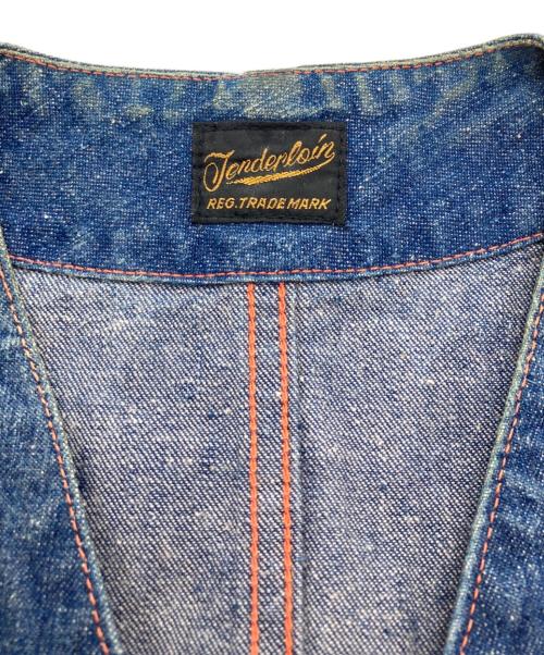 TENDERLOIN（テンダーロイン）TENDERLOIN (テンダーロイン) デニムベスト インディゴ サイズ:Sの古着・服飾アイテム