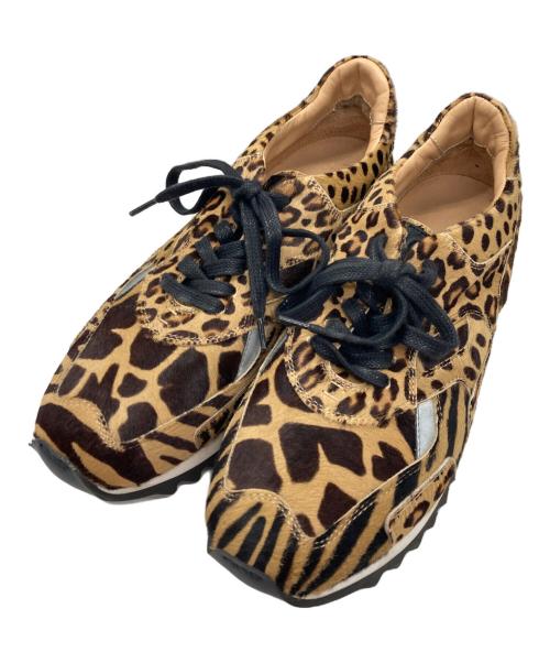 GREATS（グレイツ）GREATS (グレイツ) スニーカー ブラック×ベージュ サイズ:43の古着・服飾アイテム