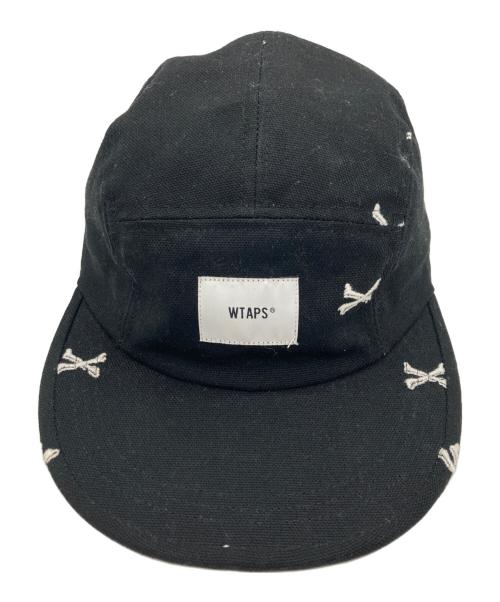 WTAPS（ダブルタップス）WTAPS (ダブルタップス) CAP CROSS BONE BLACK ブラックの古着・服飾アイテム