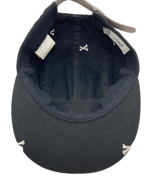 WTAPS（ダブルタップス）WTAPS (ダブルタップス) CAP CROSS BONE BLACK ブラックの古着・服飾アイテム