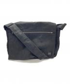 PORTERポーター）の古着「メッセンジャーバッグ」｜グレー