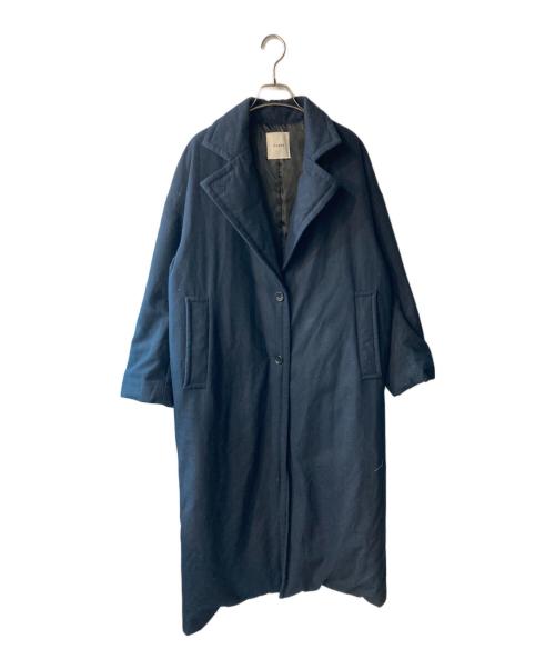 CLANE（クラネ）CLANE (クラネ) ウールダウンロングコート ネイビー サイズ:1の古着・服飾アイテム