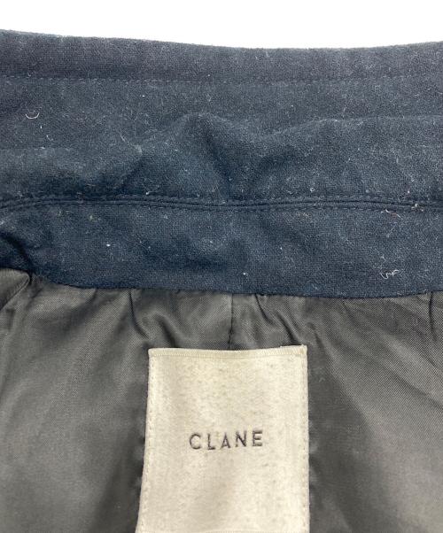 CLANE（クラネ）CLANE (クラネ) ウールダウンロングコート ネイビー サイズ:1の古着・服飾アイテム