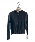 Vivienne Westwood RED LABELヴィヴィアンウエストウッドレッドレーベル）の古着「ニットカーディガン」｜ブラック