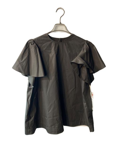 R（アール）R (アール) THOMAS MASON 別注ブラウス ブラウン サイズ:40 未使用品の古着・服飾アイテム