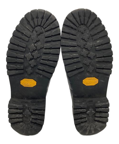 STEVEN ALAN（スティーブンアラン）STEVEN ALAN (スティーブンアラン) PG (ピージー) KNOCK BLACK LEATHER PLAYGROUND ブラック サイズ:42の古着・服飾アイテム