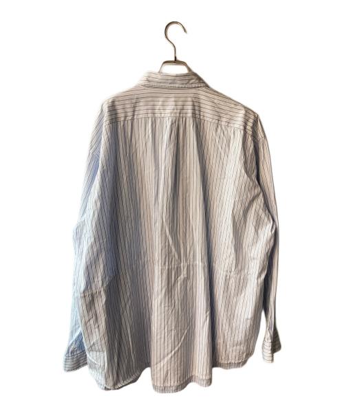 SSZ（エスエスズィー）SSZ (エスエスズィー) DABURI SHIRTS ブルー×ホワイト サイズ:XLの古着・服飾アイテム