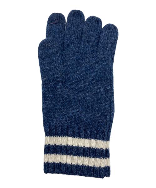 POLO RALPH LAUREN（ポロ・ラルフローレン）POLO RALPH LAUREN (ポロ・ラルフローレン) 手袋 ネイビーの古着・服飾アイテム