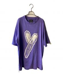 Y-3（ワイスリー）の古着「LOGO GFX TEE」｜パープル