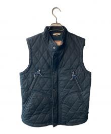 BARACUTA（バラクータ）の古着「キルティングベスト」｜ブラック