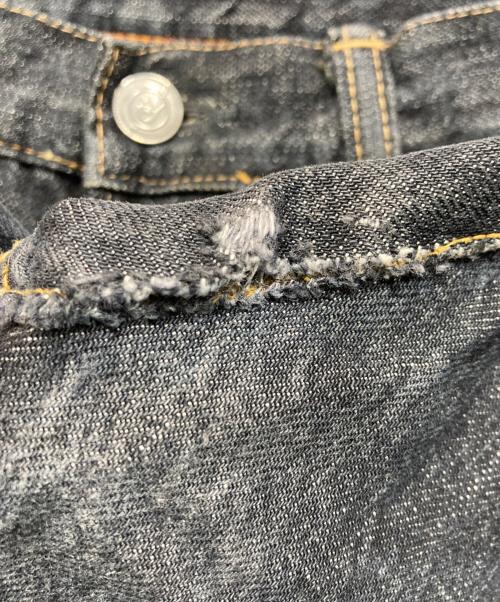 45R（フォーティファイブ・アール）45R (フォーティファイブ・アール) デニムパンツ ブラック サイズ:W30の古着・服飾アイテム