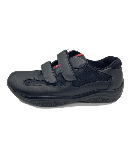 PRADA SPORTS（プラダスポーツ）PRADA SPORTS (プラダスポーツ) archive  velcro leather ブラック サイズ:38の古着・服飾アイテム