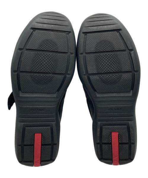 PRADA SPORTS（プラダスポーツ）PRADA SPORTS (プラダスポーツ) archive  velcro leather ブラック サイズ:38の古着・服飾アイテム