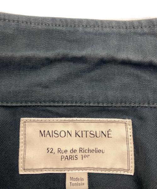 maison kitsune（メゾンキツネ）MAISON KITSUNE (メゾンキツネ) トラックジャケット ブラック サイズ:Mの古着・服飾アイテム
