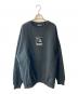 X-LARGE（エクストララージ）の古着「SQUARE OG CREWNECK SWEATSHIRT」｜ブラック