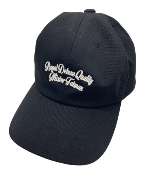 MR FATMAN（ミスターファットマン）mr fatman (ミスターファットマン) COTTON BB CAP 5251001 ブラック サイズ:Lの古着・服飾アイテム