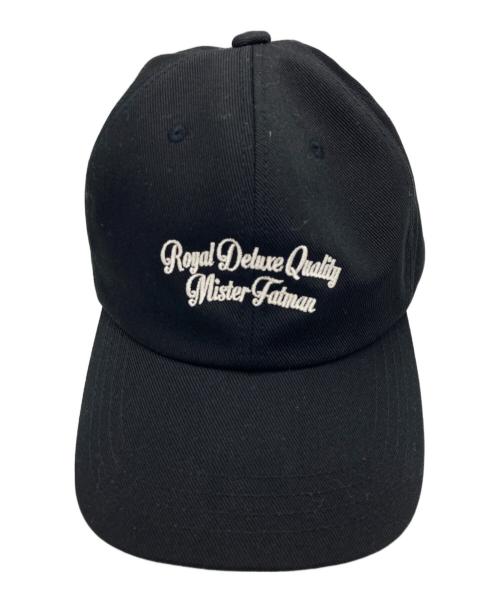 MR FATMAN（ミスターファットマン）mr fatman (ミスターファットマン) COTTON BB CAP 5251001 ブラック サイズ:Lの古着・服飾アイテム