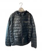 EA7イーエーセブン）の古着「ライトダウンジャケット」｜ブラック