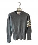 Thom Browneトムブラウン）の古着「Cashmere Sweater」｜グレー