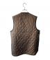 CAMIEL FORTGENS (カミエルフォートヘンス) quilted vest ブラウン サイズ:S：14000円