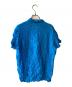 ISSEY MIYAKE (イッセイミヤケ) プリーツカットソー ブルー サイズ:M：7000円