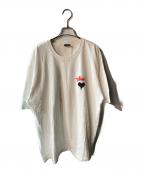 stussyステューシー）の古着「プリントTシャツ」｜ホワイト