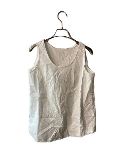 BEARDSLEY（ビアズリー）BEARDSLEY (ビアズリー) シャツタンク ホワイト サイズ:Sの古着・服飾アイテム