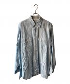 MAATEE&SONSマーティーアンドサンズ）の古着「WORK SHIRTS」｜スカイブルー