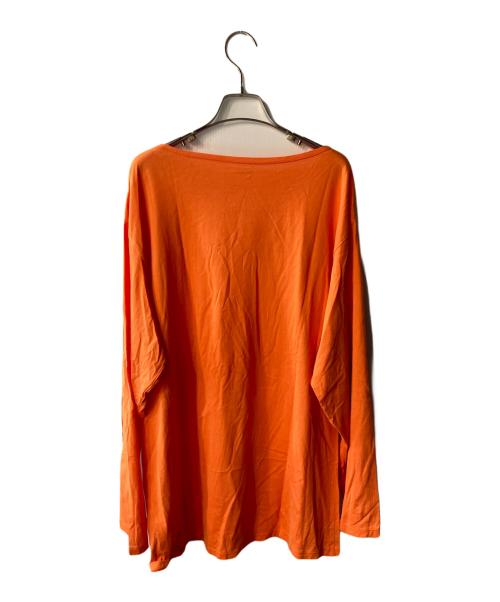 BISOWN（ビソウン）bisown (BISOWN) BASQUE TEEロングスリーブTシャツ オレンジ サイズ:4の古着・服飾アイテム