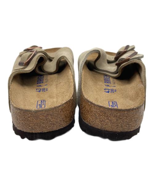 BIRKENSTOCK（ビルケンシュトック）BIRKENSTOCK (ビルケンシュトック) ZURICH SB ベージュ サイズ:43の古着・服飾アイテム