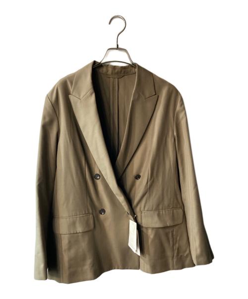 JOURNAL STANDARD relume（ジャーナルスタンダード レリューム）JOURNAL STANDARD relume (ジャーナルスタンダード レリューム) ポリエステルレーヨンツイルライトジャケット ブラウン サイズ:M 未使用品の古着・服飾アイテム