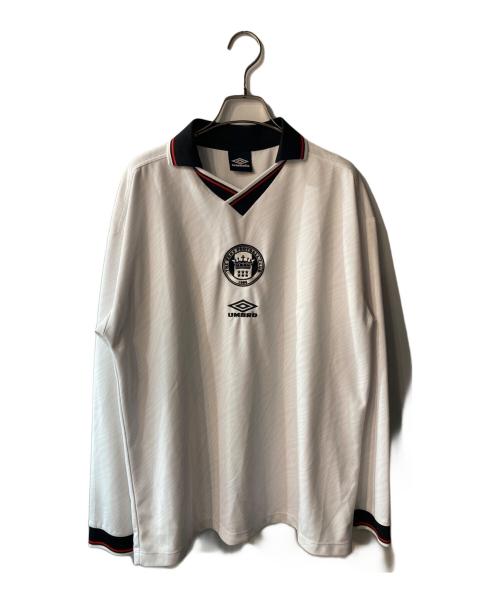 UMBRO（アンブロ）UMBRO (アンブロ) FREAK'S STORE (フリークストア) ゲームシャツ ホワイト サイズ:Mの古着・服飾アイテム