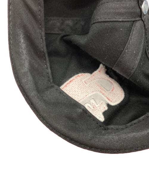 stussy（ステューシー）stussy (ステューシー) キャップ ブラック×レッドの古着・服飾アイテム