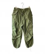 US ARMYユーエスアーミー）の古着「M-65カーゴパンツ」｜カーキ