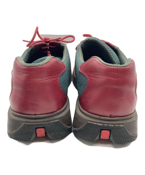 PRADA SPORTS（プラダスポーツ）PRADA SPORTS (プラダスポーツ) ローカットスニーカー レッド サイズ:7の古着・服飾アイテム