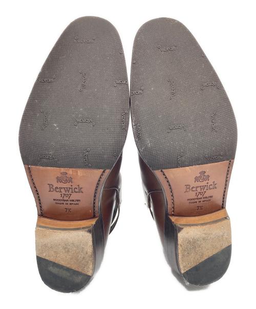 berwick（バーウィック）berwick (バーウィック) ジョッパーブーツ ブラウン サイズ:7　1/2の古着・服飾アイテム