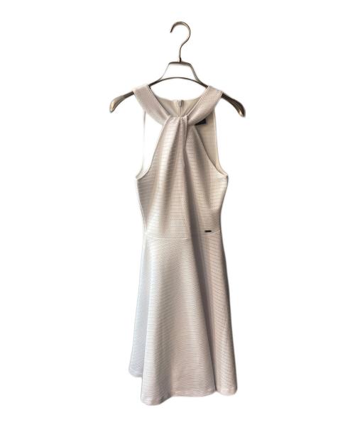 ARMANI EXCHANGE（アルマーニ エクスチェンジ）ARMANI EXCHANGE (アルマーニ エクスチェンジ) クロスネックワンピース ホワイト サイズ:USA　XSの古着・服飾アイテム