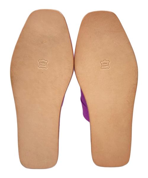 HENDER SCHEME（エンダースキーマ）Hender Scheme (エンダースキーマ) Crossed slipper パープル サイズ:サイズ表記無の古着・服飾アイテム
