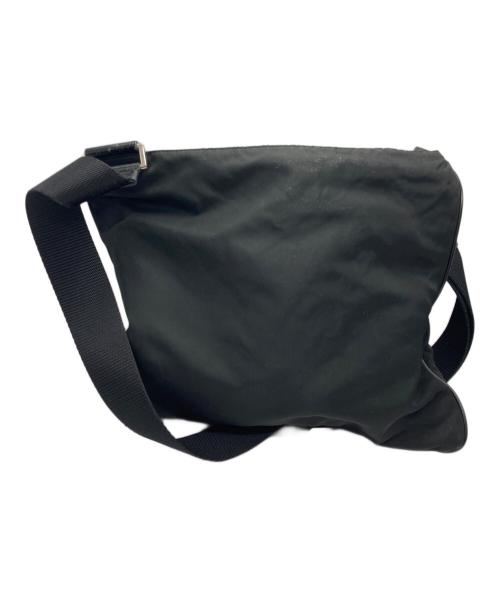 PRADA（プラダ）PRADA (プラダ) ナイロンショルダーバッグ ブラックの古着・服飾アイテム