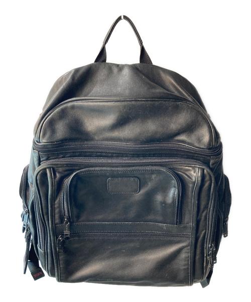 TUMI（トゥミ）TUMI (トゥミ) ナパレザー デラックス バックパック ブラックの古着・服飾アイテム