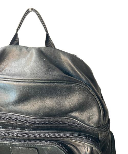 TUMI（トゥミ）TUMI (トゥミ) ナパレザー デラックス バックパック ブラックの古着・服飾アイテム