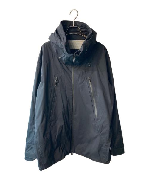 DESCENTE ALLTERAIN（デザントオルテライン）DESCENTE ALLTERAIN (デザントオルテライン) BEAUTY&YOUTH (ビューティーアンドユース) 別注ナイロンジャケット ブラックの古着・服飾アイテム