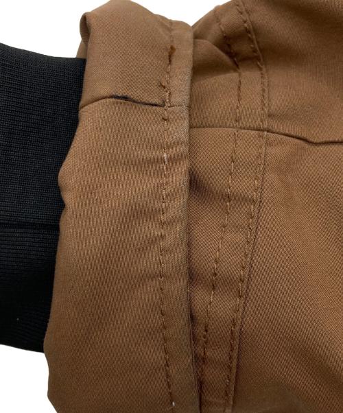 nano・universe（ナノ・ユニバース）nano・universe (ナノ・ユニバース) スポーティーフードダウン ブラウン サイズ:Lの古着・服飾アイテム