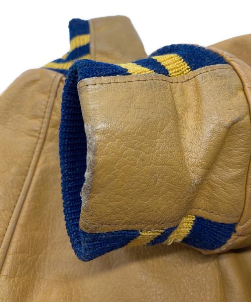 Golden Bear（ゴールデンベア）Golden Bear (ゴールデンベア) スタジャン イエロー×ネイビー サイズ:Sの古着・服飾アイテム