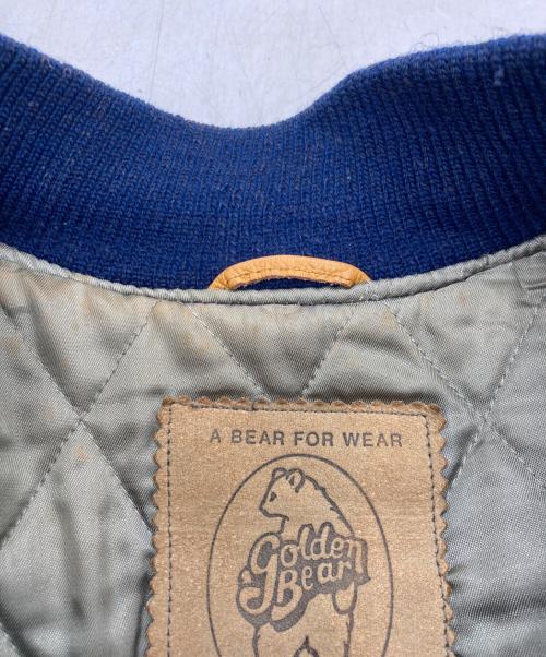 Golden Bear（ゴールデンベア）Golden Bear (ゴールデンベア) スタジャン イエロー×ネイビー サイズ:Sの古着・服飾アイテム