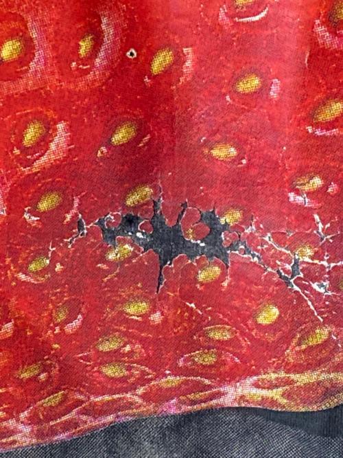 stussy（ステューシー）stussy (ステューシー) STRAWBERRY TEE ブラック サイズ:Lの古着・服飾アイテム