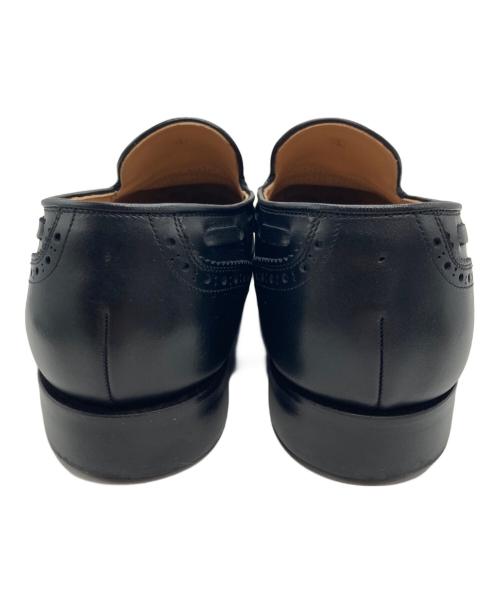 SCOTCH GRAIN（スコッチグレイン）SCOTCH GRAIN (スコッチグレイン) タッセルローファー ブラック サイズ:25.5㎝の古着・服飾アイテム