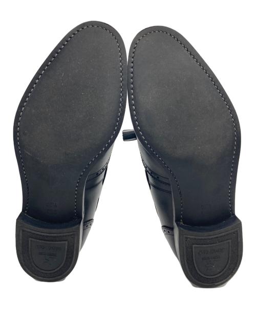 SCOTCH GRAIN（スコッチグレイン）SCOTCH GRAIN (スコッチグレイン) タッセルローファー ブラック サイズ:25.5㎝の古着・服飾アイテム