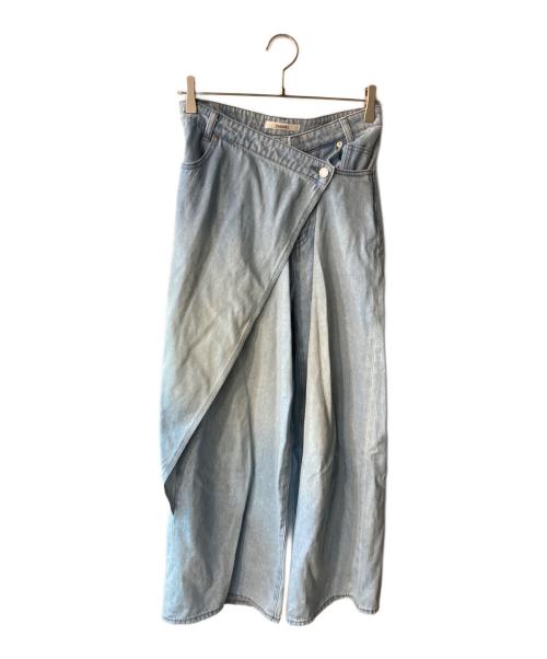 Snidel（スナイデル）Snidel (スナイデル) スカートライクデニム インディゴの古着・服飾アイテム